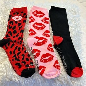 NWOT. Betsy Johnson socks